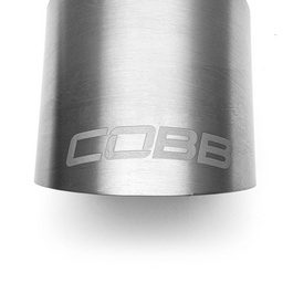 Cobb Volkswagen GTI MK7/MK7.5/MK8 Brushed Titanium Tip Kit thumbnail-1