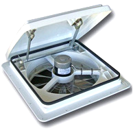 Maxx Fan 14X14 Standard White Color Smoke Vent (372445)