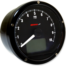 TNT-01R Universal Electronic Speedometer/Tachometer - Black Face/Casing thumbnail-3