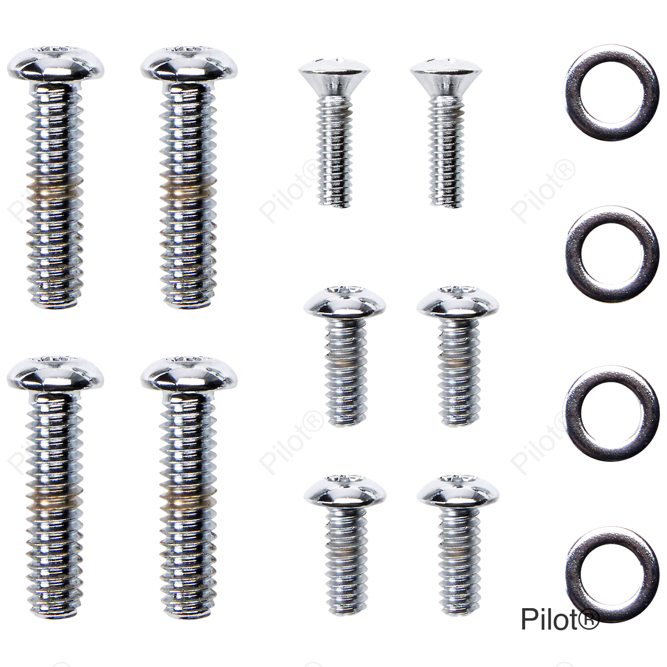 Bolt Set - Lever Box - Chrome