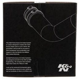 K&N 12 Chevy Sonic 1.8L Silver Typhoon Cold Air Intake thumbnail-13