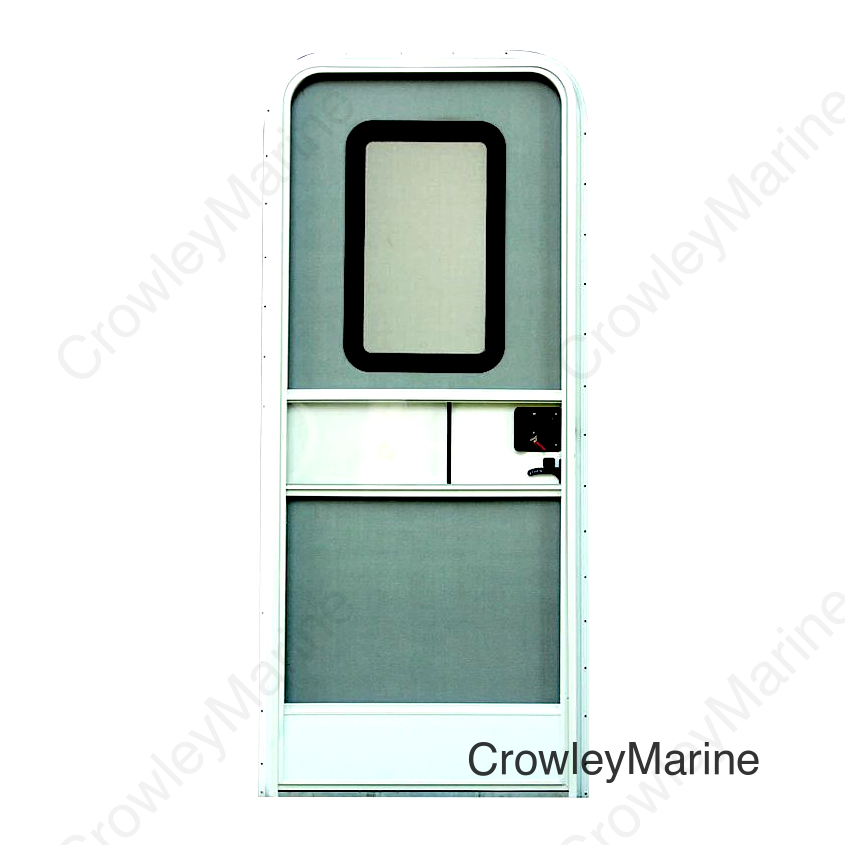 AP Products 015217709 RH RV Entrance Doors, 26 x 72, Radius Style
