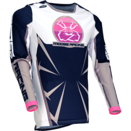 JERSEY AGROID NAVY/WHITE XL thumbnail-2