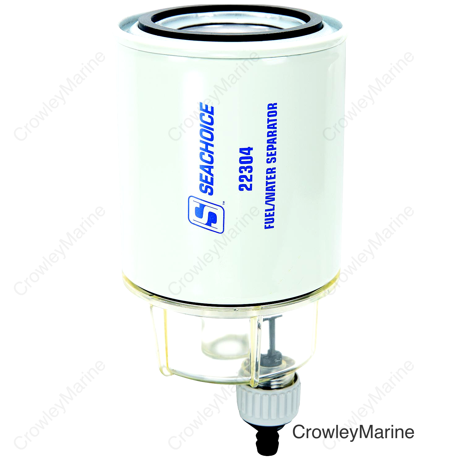 Seachoice 22303 Water Separating Fuel Filter with Clear Bowl