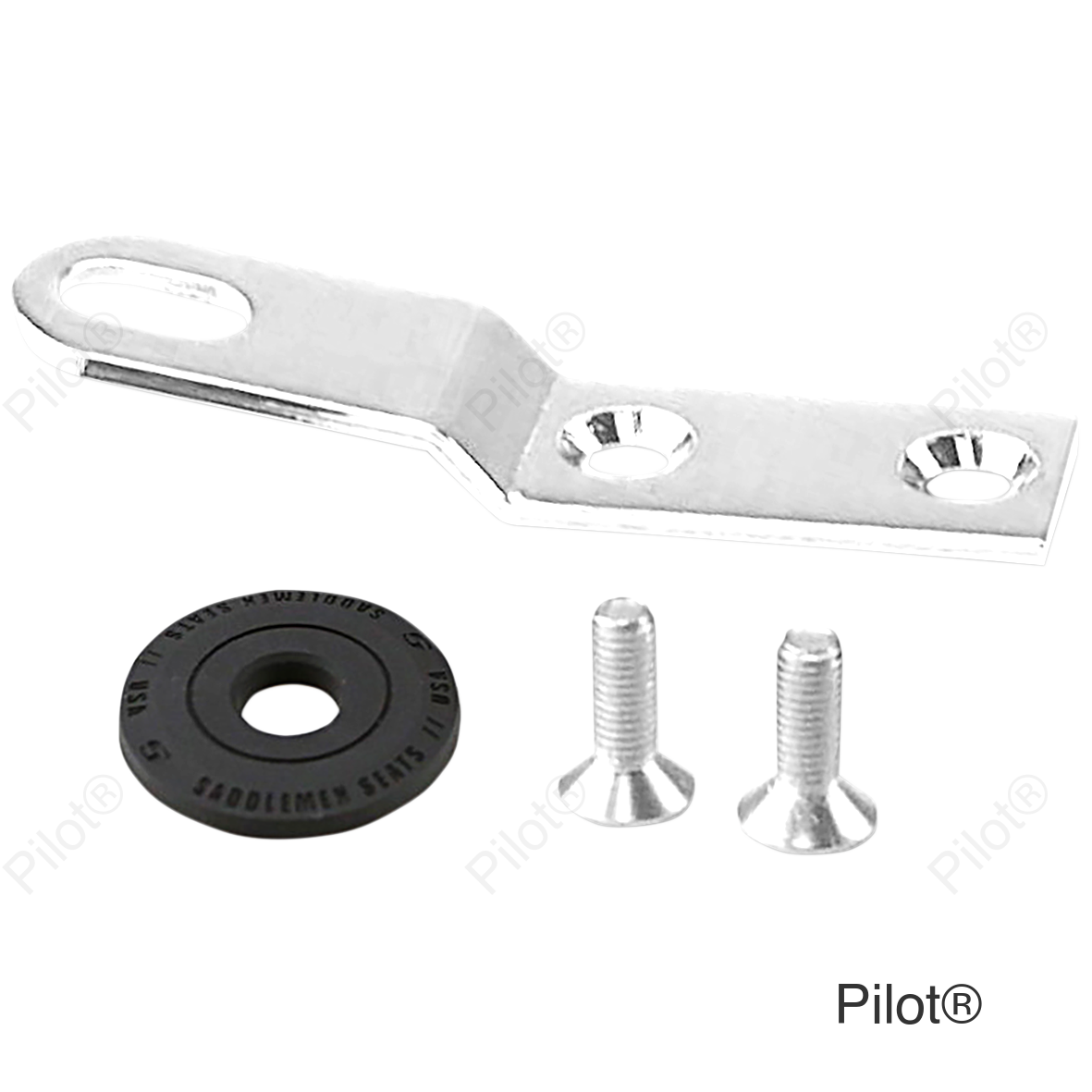 Seat Bracket - Chrome - 1/4"-28