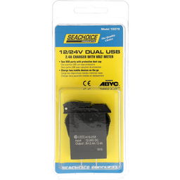 Seachoice Dual USB Voltmeter, 12-24V thumbnail-4