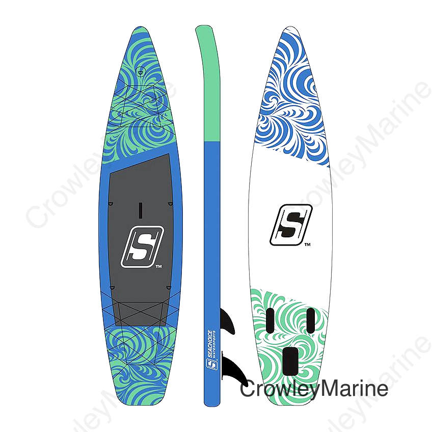 Seachoice 86946 12' Inflatable Stand-Up Paddle Board Kit