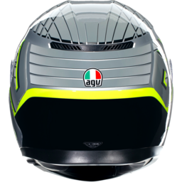 K3 Helmet - Fortify - Gray/Black/Yellow Fluo - Small thumbnail-3