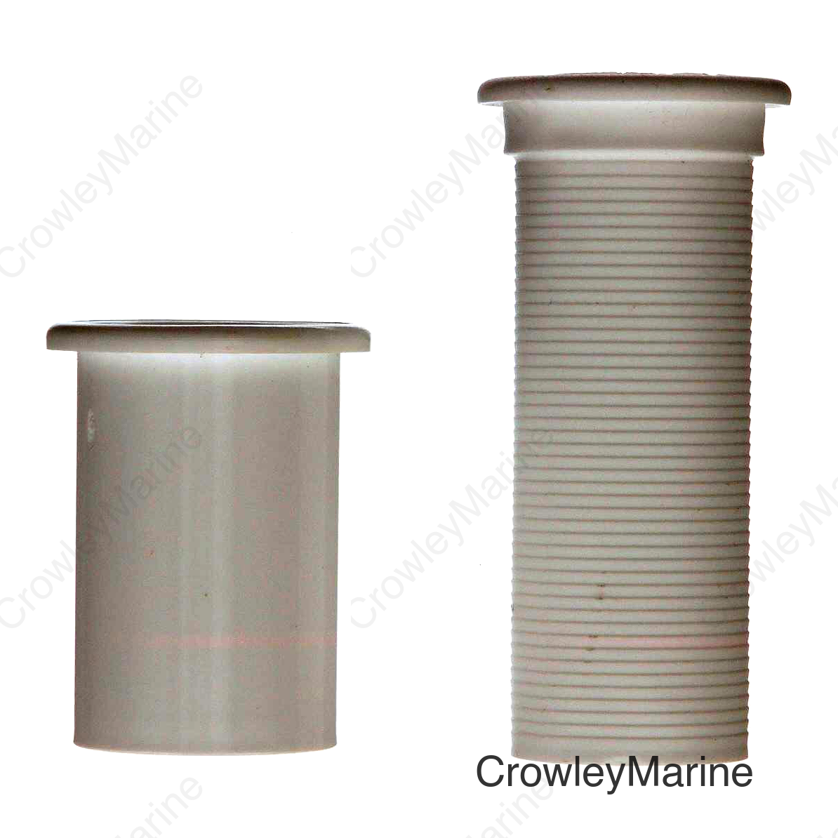 Seachoice Adjustable Splashwell Drain Tube, Fits 1-1/4 in. Opening, White Plastic