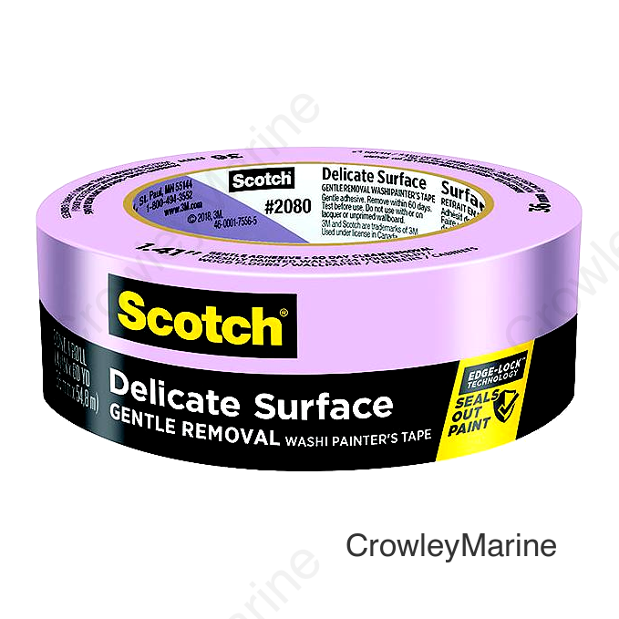 3M 80988P Scotch™ Delicate Surface Painters Tape 2080, 3/4" x 60 yds.