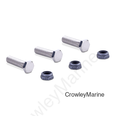 CAP SCREWW HEX HEAD, 3/8 NF X (HP6001)