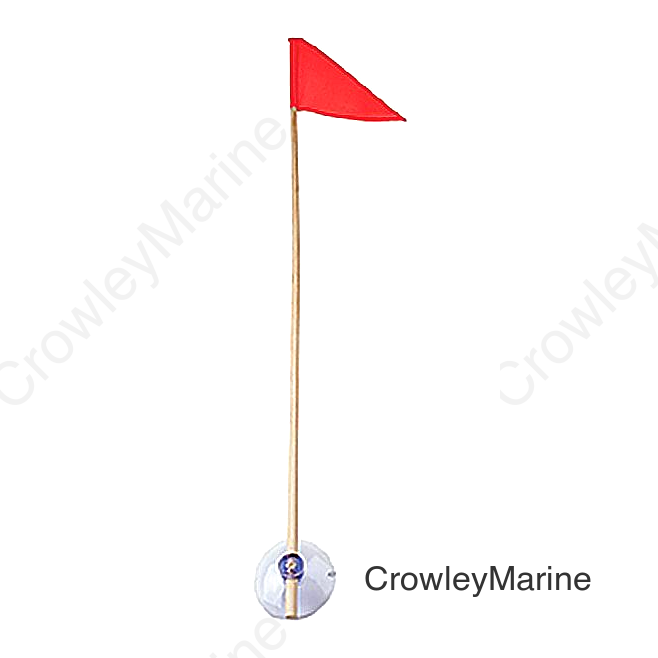 Seachoice New Jersey Ski Flag w/Suction Cup