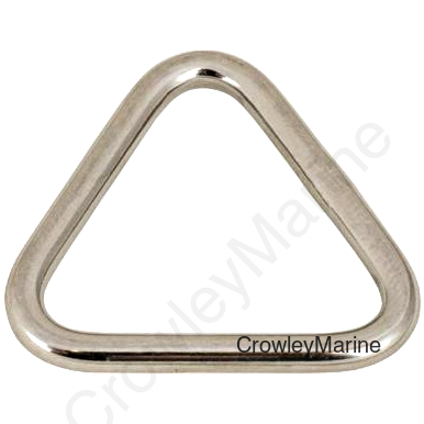 Stainless Steel TRIANGLE RING 1/4"X1-1/2" (191943)