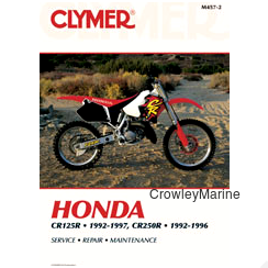 REPAIR MANUAL HON CR125/250R