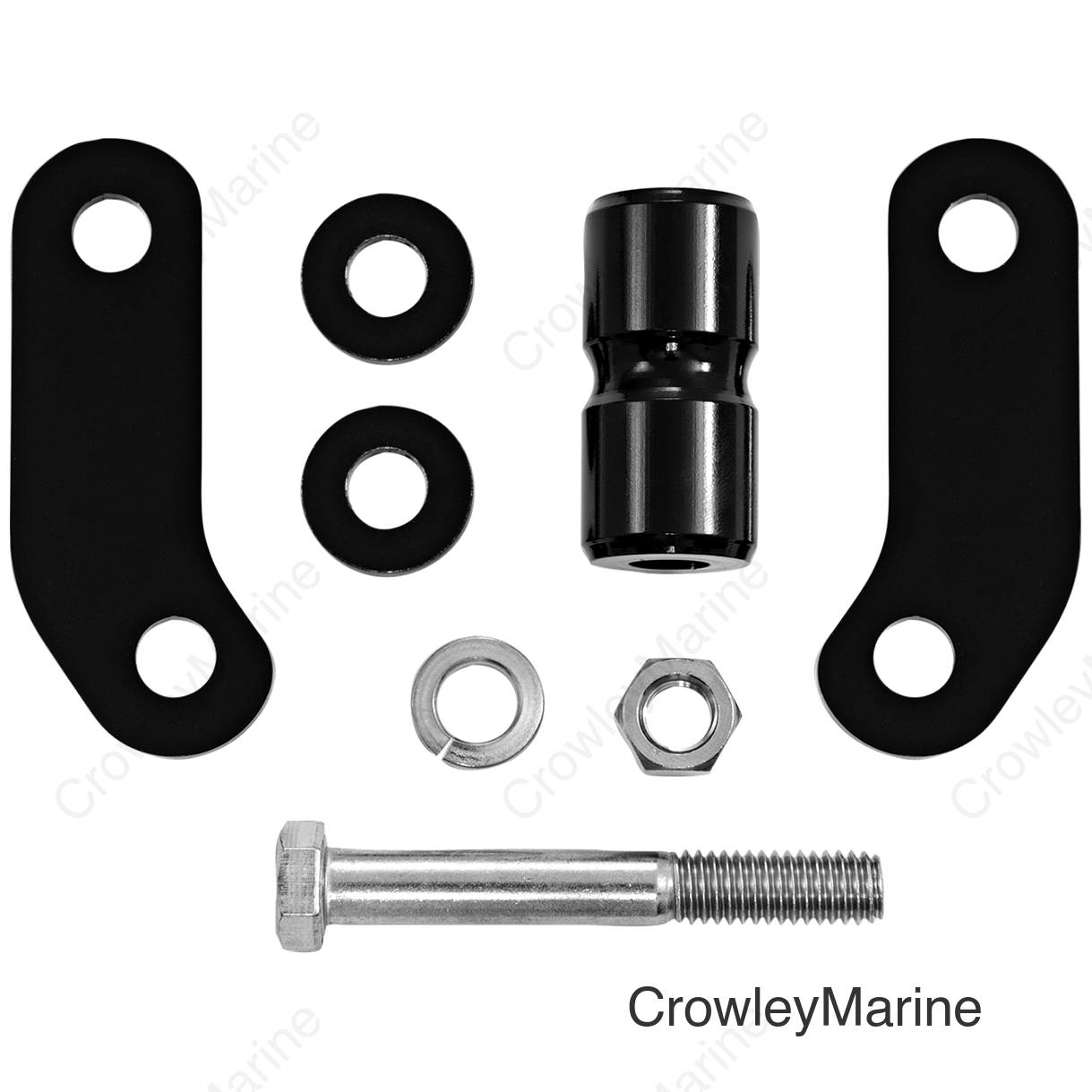 Headlight Mount Extension Block - Chrome