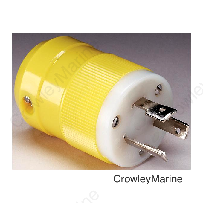 Marinco 205CRPN 20A/125V Locking Type Male Plug