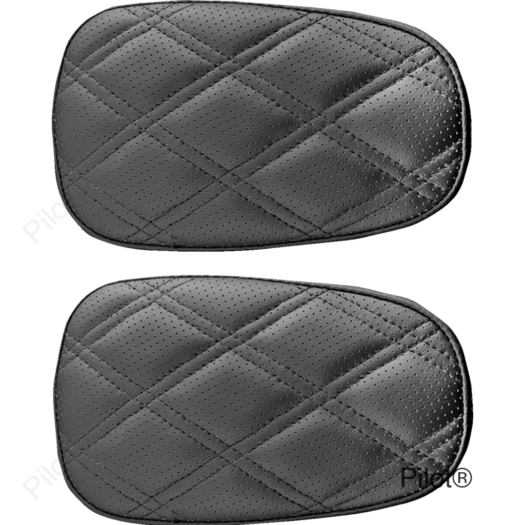 Lattice Stitched Arm Rest Pads