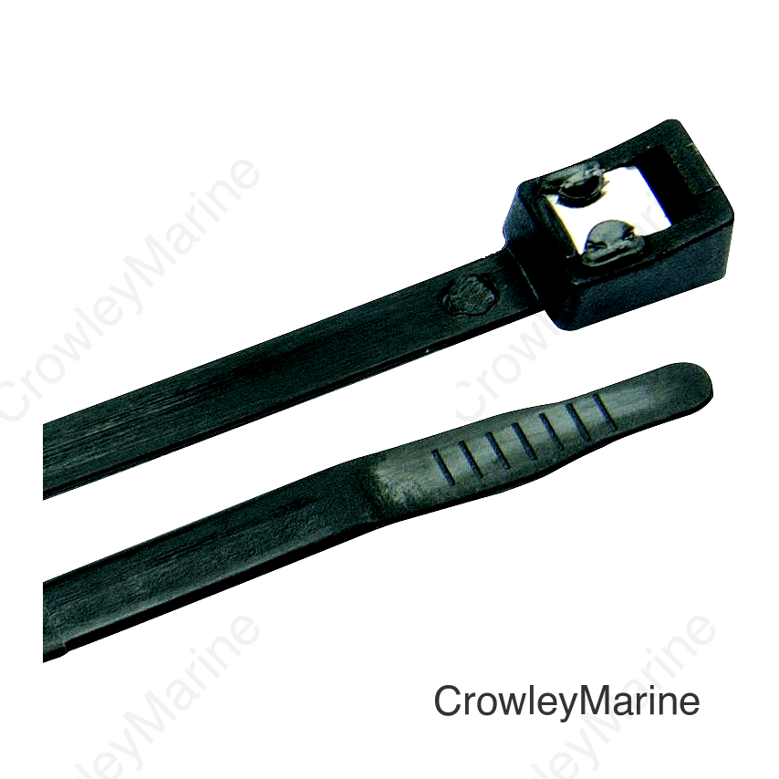 Ancor Self Cutting Cable Ties, 11" UV Black, 20/pk