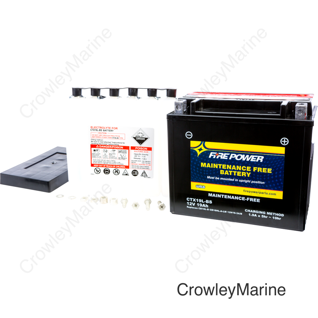 BATTERY CTX19L-BS MAINTENANCE FREE