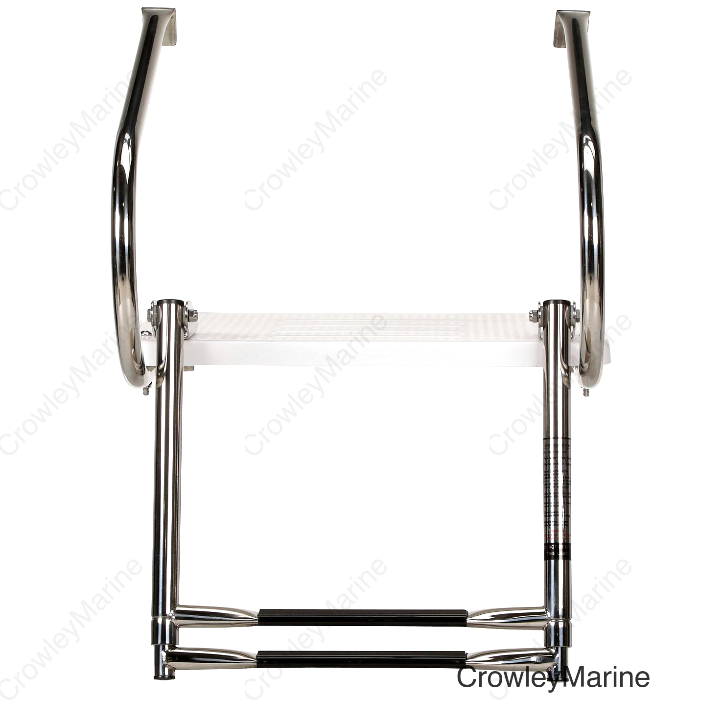 Seachoice Universal Swim Platform w/ Top-Mount Telescoping Ladder, 2 Step Ladder, Inboard/Outboard