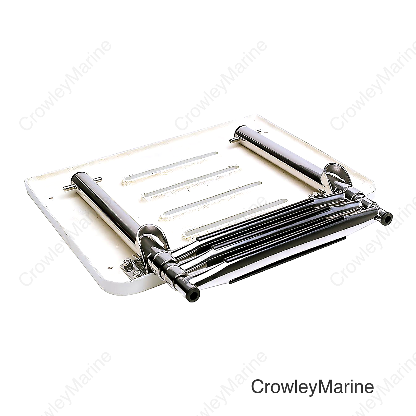 Seachoice Universal Swim Platform With Under Mount Telescoping Ladder