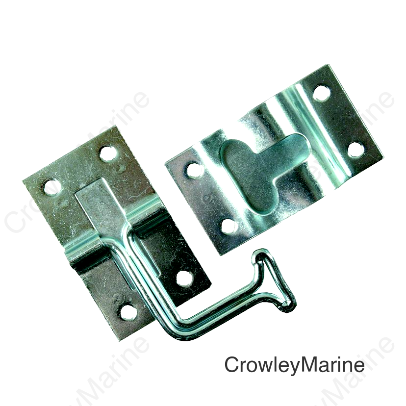 JR Products 90° T-Style Door Holder, Metal