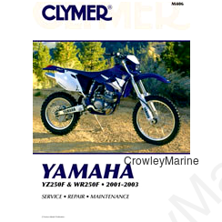 REPAIR MANUAL YAM YZ/WR250F