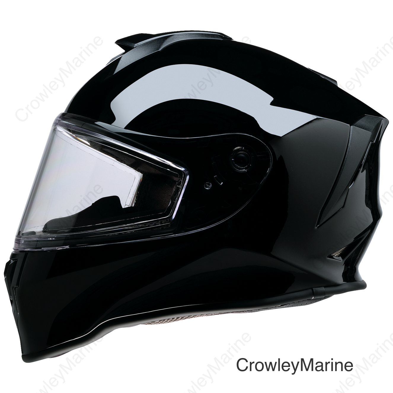 HELMET WARRANT YTH SNOW BLACK SM