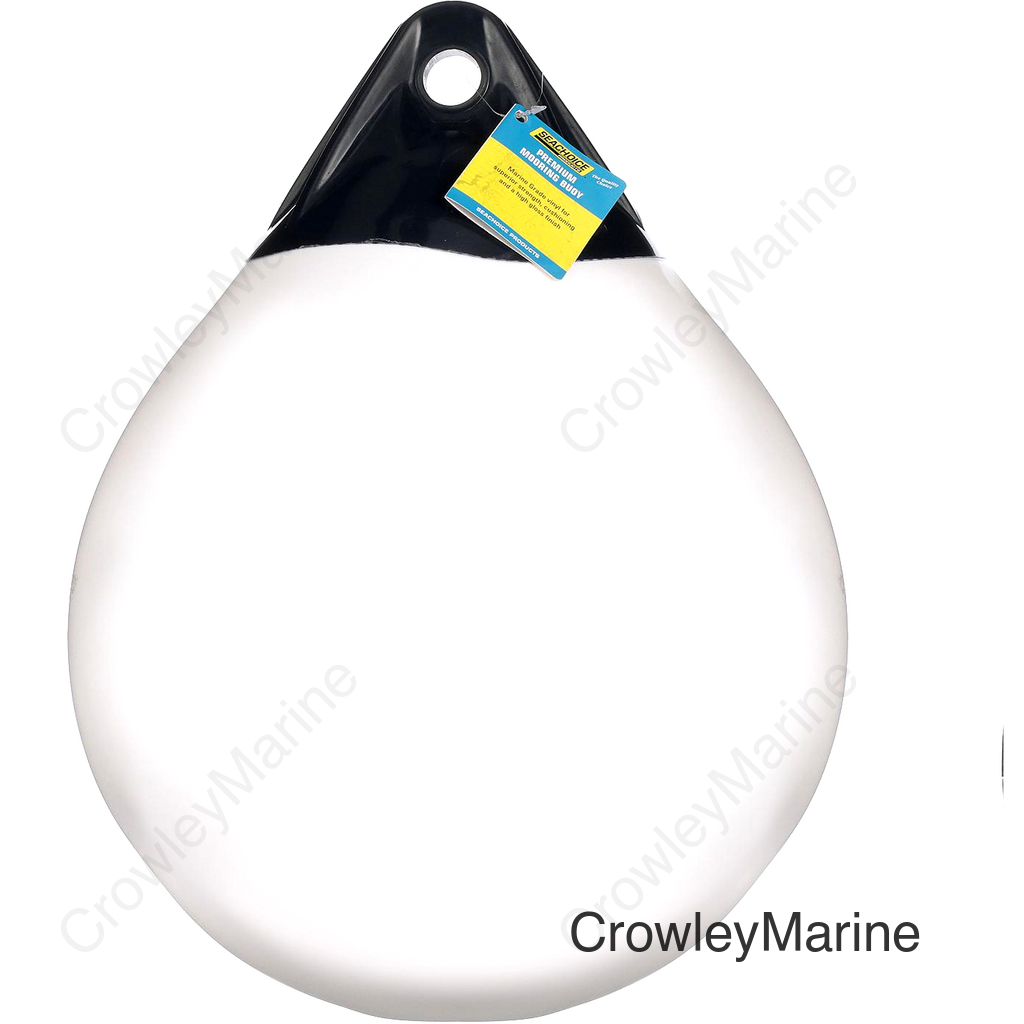 Seachoice Commercial All Purpose Buoy, 15 in. Round, White