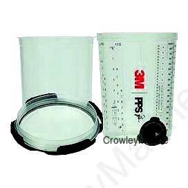3M 26024 PPS™ Series 2.0 Spray Cup System, Large (28oz, 850ml), 50/pk