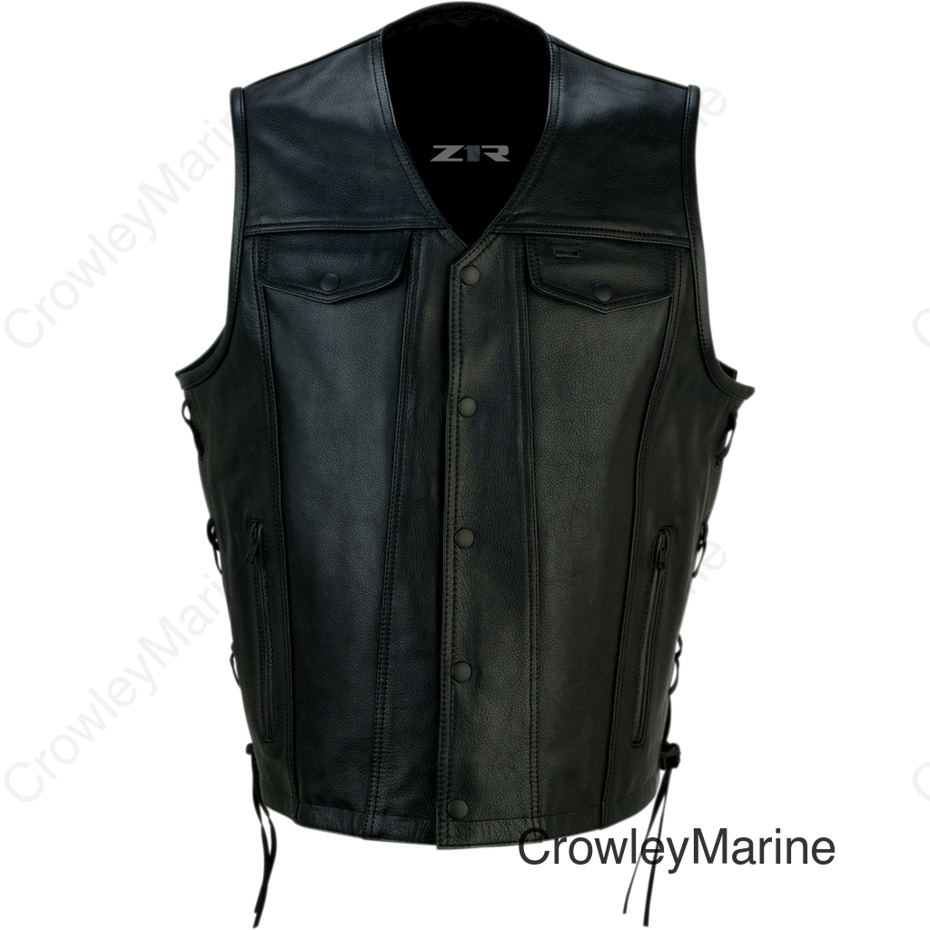 VEST GAUCHO BLK 4X