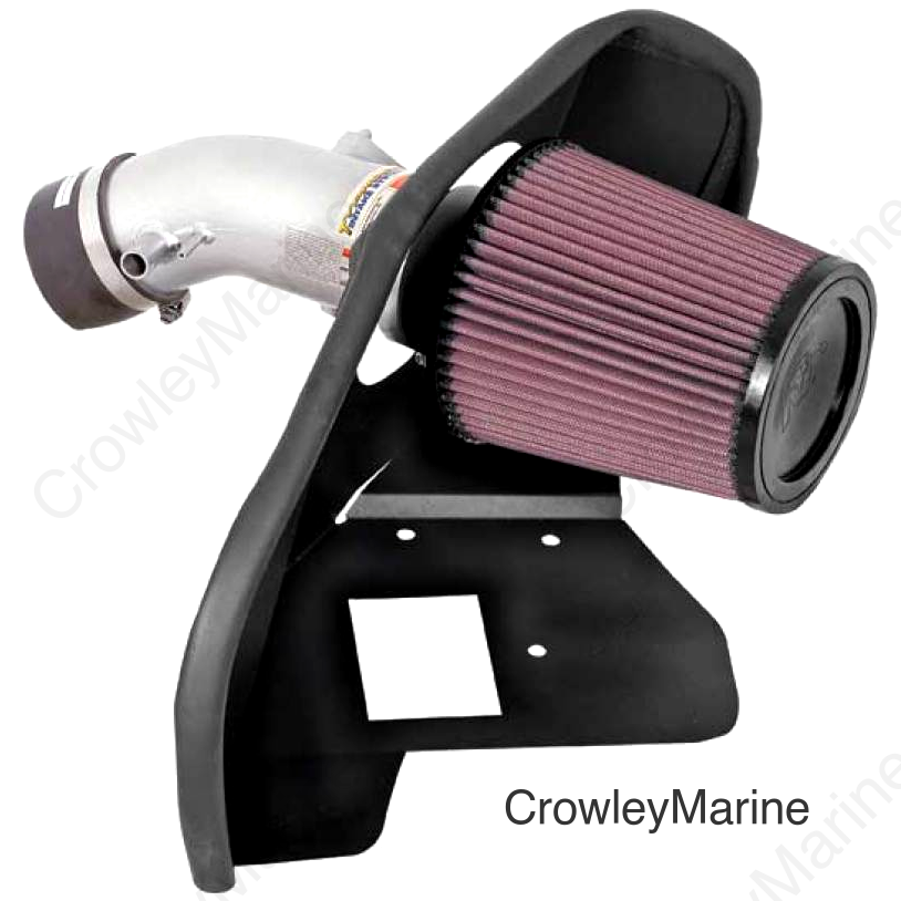 K&N 07-10 Toyota Camry V6-3.5L Silver Typhoon Short Ram Intake