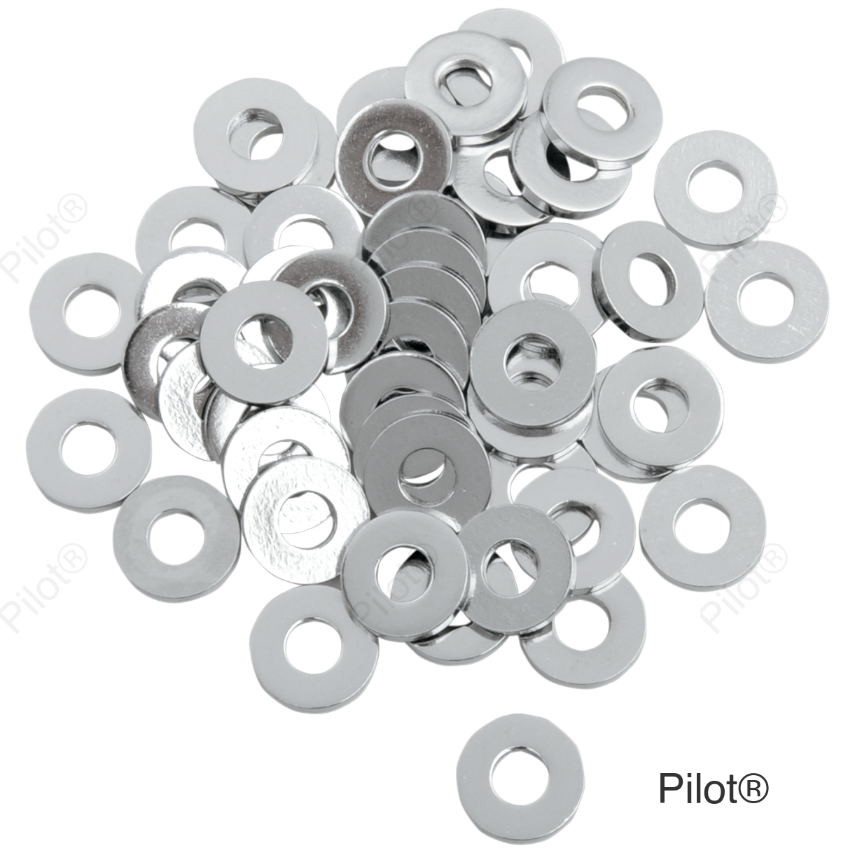 Washers - Machine - 7/16" - Chrome