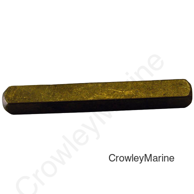 3/8" X 12" BRASS KEYSTOCK (591046)