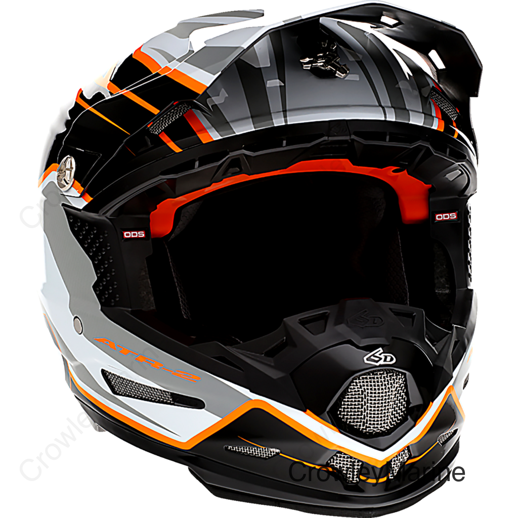ATR-2 Helmet - Phase - White/Orange - Small