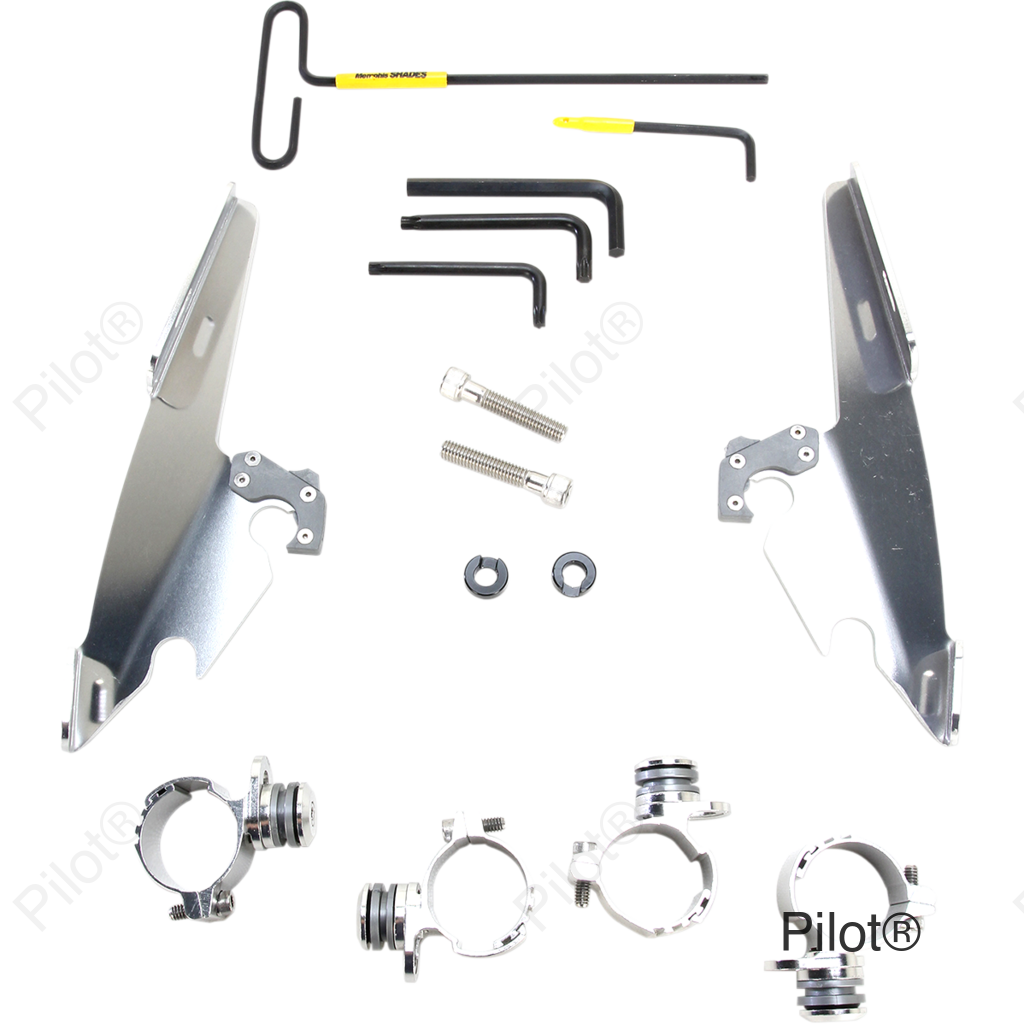 Batwing - Mounting Kit - Polished - XL48