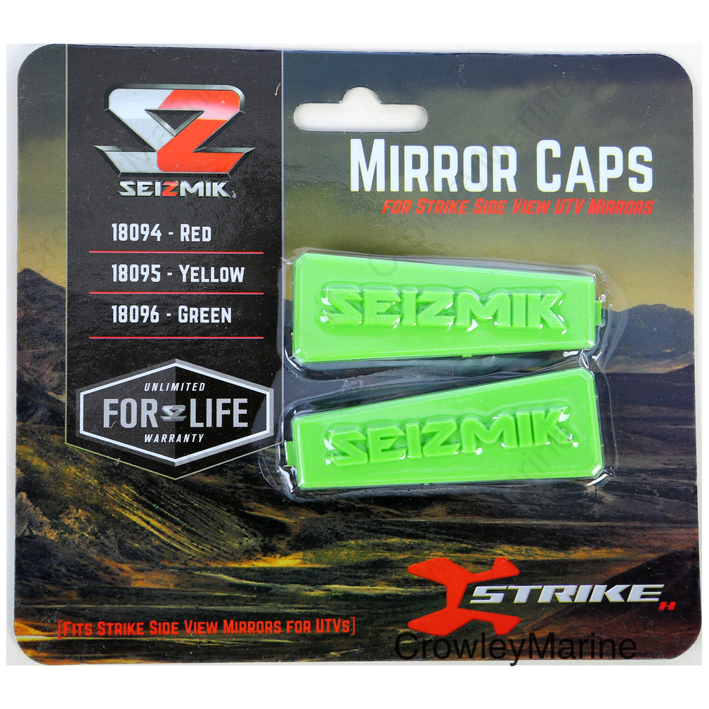 Color Inserts - Strike Mirror - Green - Pair