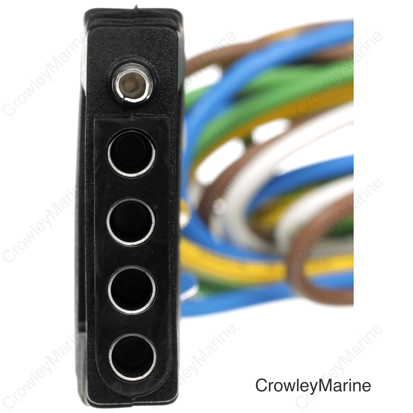 Seachoice Trailer Wire Harness Extension, 5 Pole, Flat, 48 In.