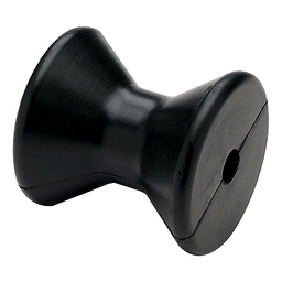 Seachoice Molded Bow Roller, Black, Boat Trailer, 3 in. X 1/2 in. thumbnail-2