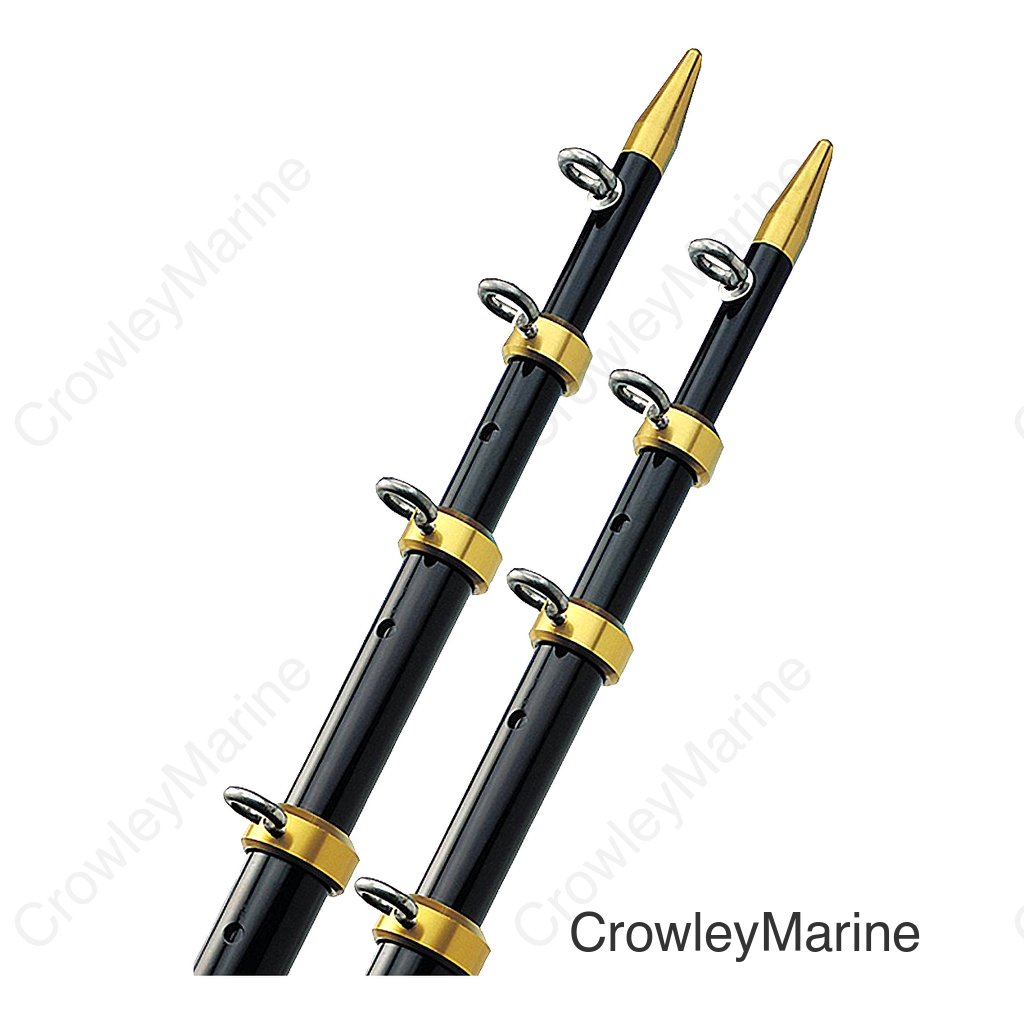 18' Black/Gold Telescoping Outrigger