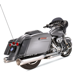 4-1/2" MK45 Performance Mufflers - Chrome Thruster thumbnail-1