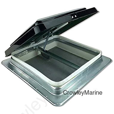 14x14 VENT ONLY, SMOKE TOP, CRANK OUT W/SCREEN (372652)