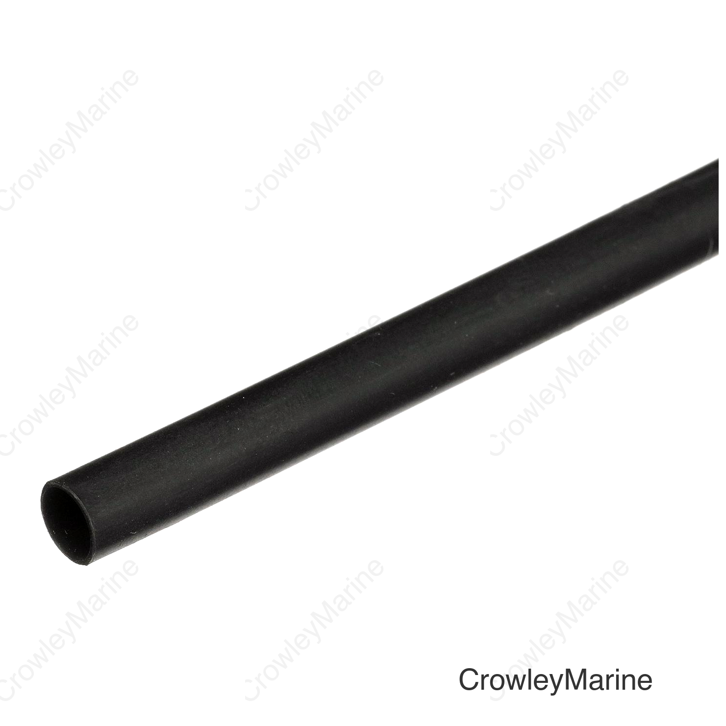 Seachoice Heat Shrink Tubing With Sealant, 48 In., Marine Grade, - 55-110°C Operating Temperature, Black, 3/16 In. X 48 In.