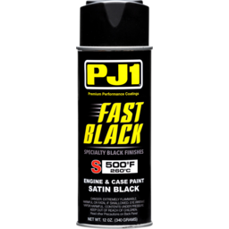 High-Temperature Paint - Satin Black - 12 oz. net wt. - Aerosol