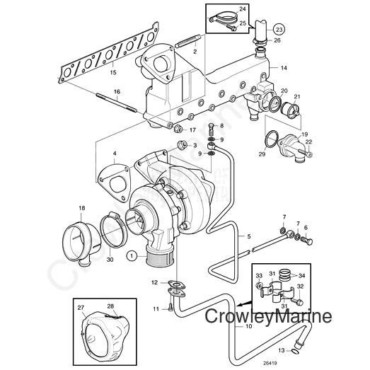 Stud(V2) - Volvo Penta (968278)