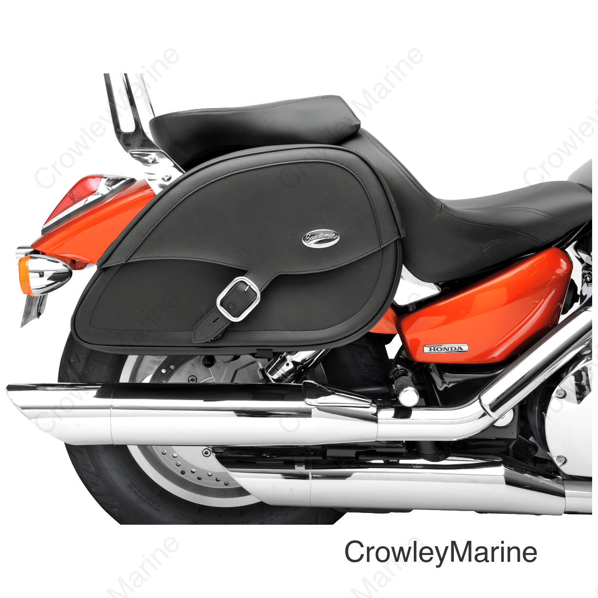 Drifter Rigid-Mount Specific-Fit Teardrop Saddlebags - VN900