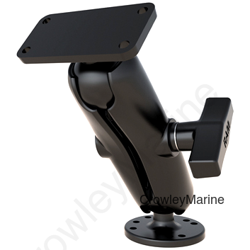 For Helix 5 Units, Medium Arm, 1.5" x 3" Mounting Plate, 7.35"H