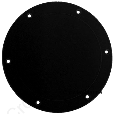 Black, 8" Dia.