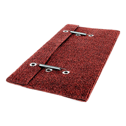 Camco Step Rug XL For Larger Manual or Electric RV Steps 18" Wide, Brown thumbnail-2