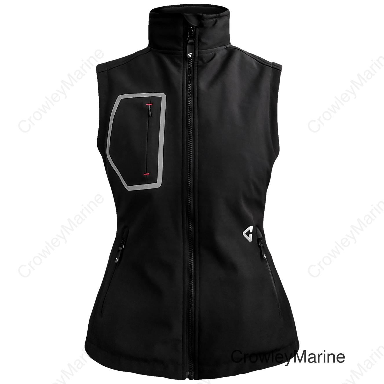 VEST WMN HEAT 7V TORRID 2 SOFTSHELL BK M